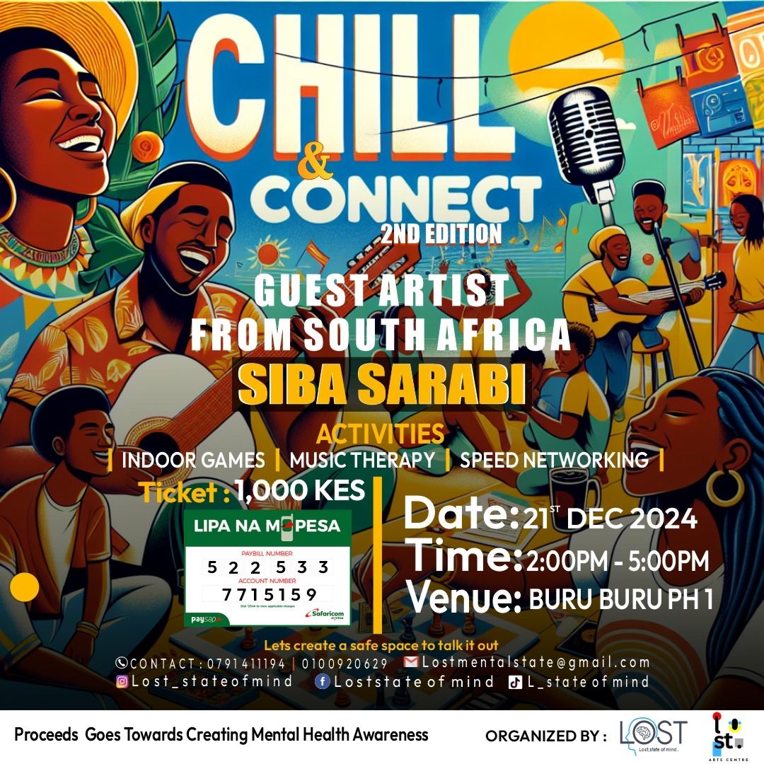 Chill & Connect 2nd Edition poster