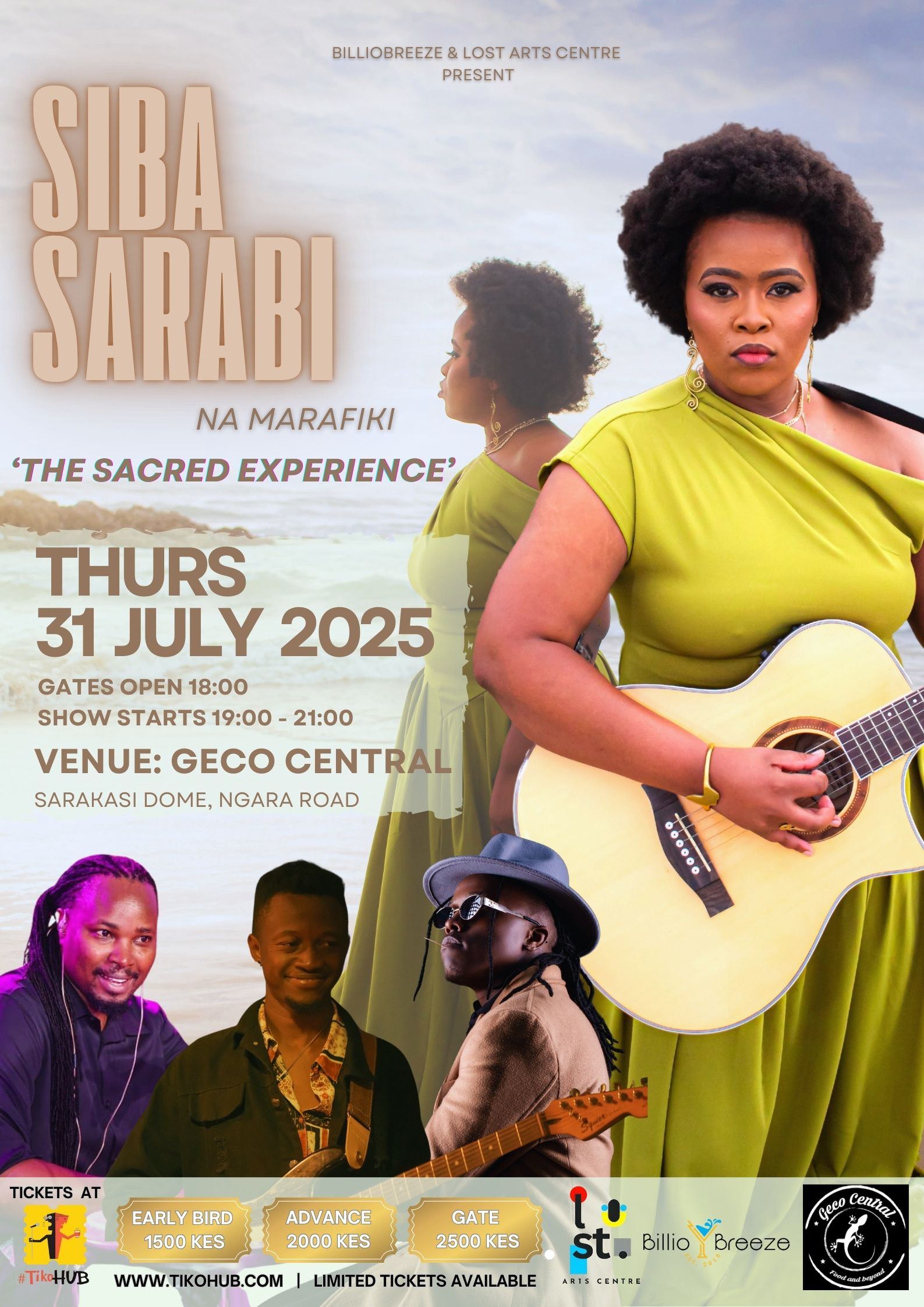 Siba Sarabi The Sacred Experience poster