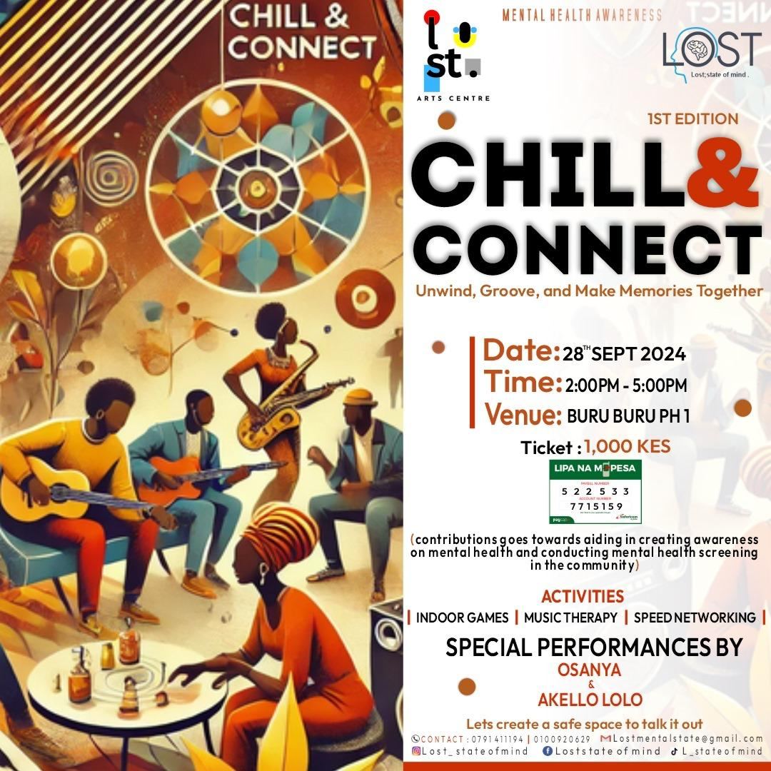 Chill & Connect 1st Edition poster