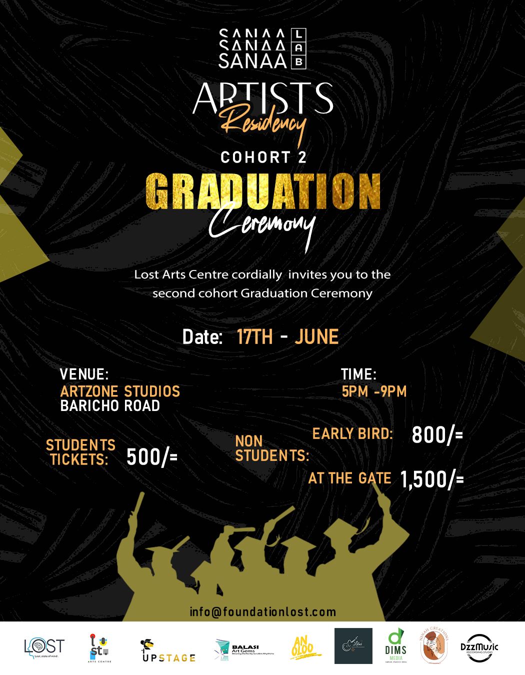 Sanaa Lab Cohort 2 Graduation poster